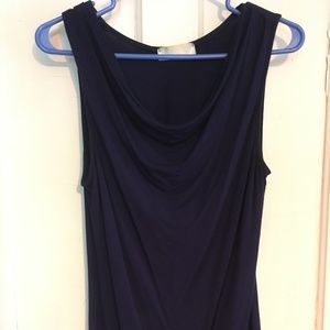 Floria Navy blue tank
